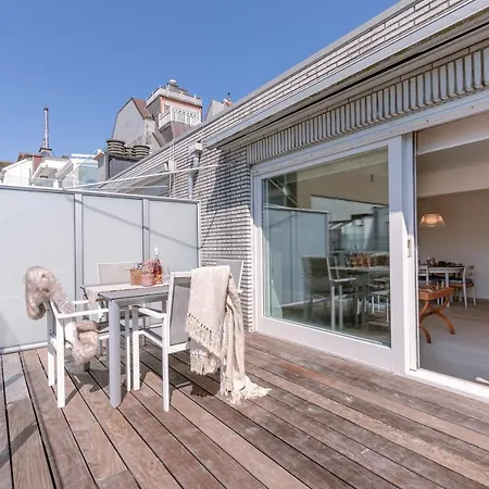 Heavenly Penthouse With Lateral Sea View Daire Knokke-Heist